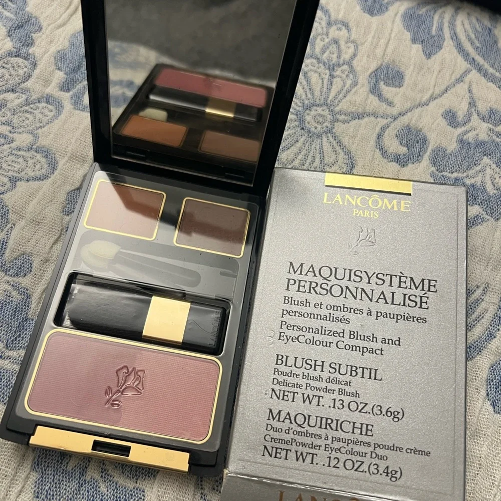 Lancome Blush Subtil and EyeColour Duo - Pink and Gold - Picture 1 of 5